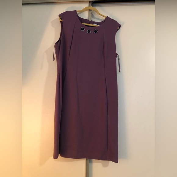 CLEO Orchid Ottoman Sheath Dress SIZE 18 - Picture 1 of 10